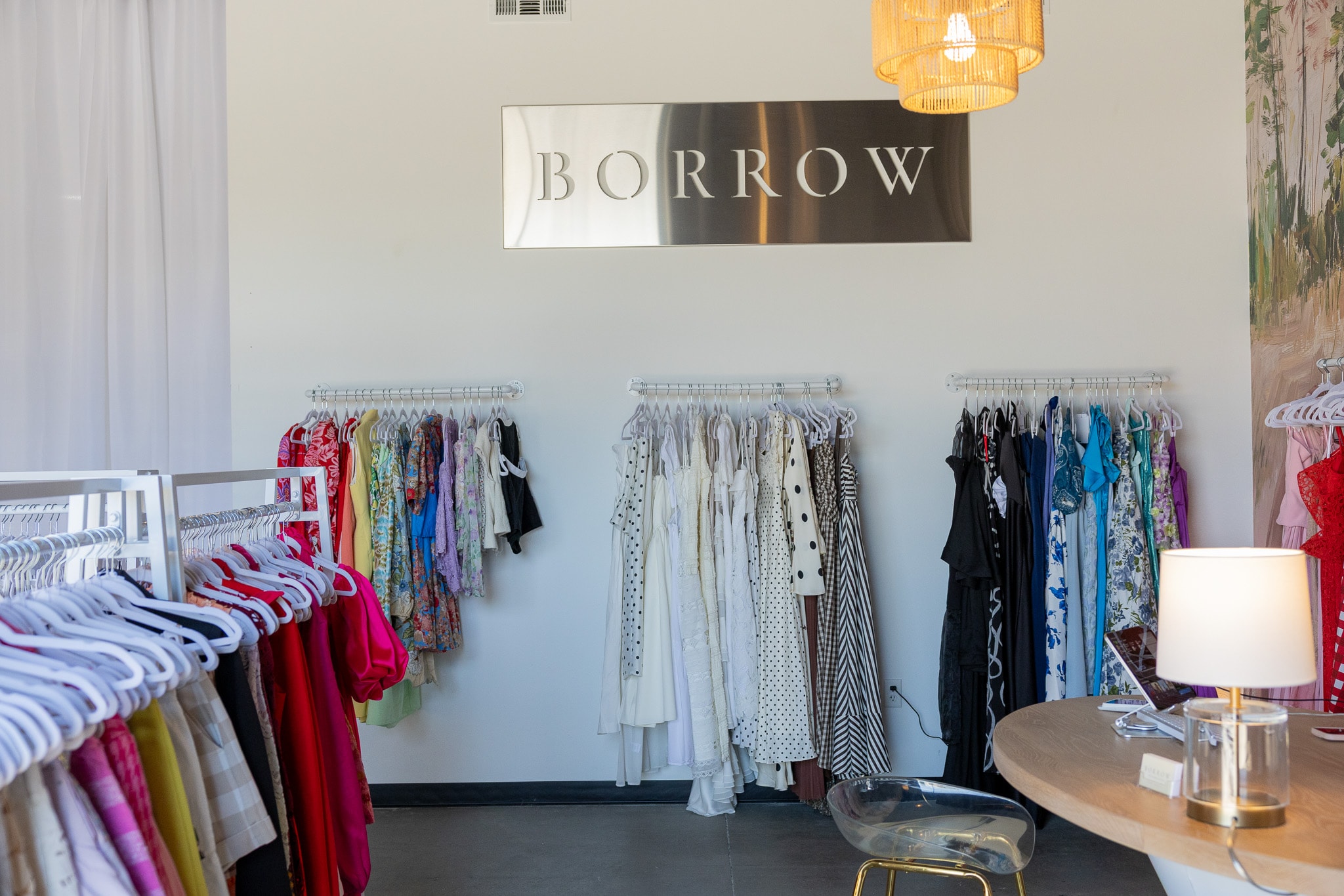 Inside the BORROW studio in Fayetteville